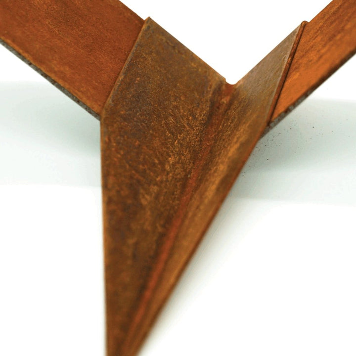 3mm Budget Garden Edging | Rusty corten steel - Core Earth Designs