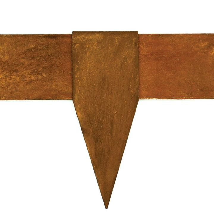 3mm Budget Garden Edging | Rusty corten steel - Core Earth Designs
