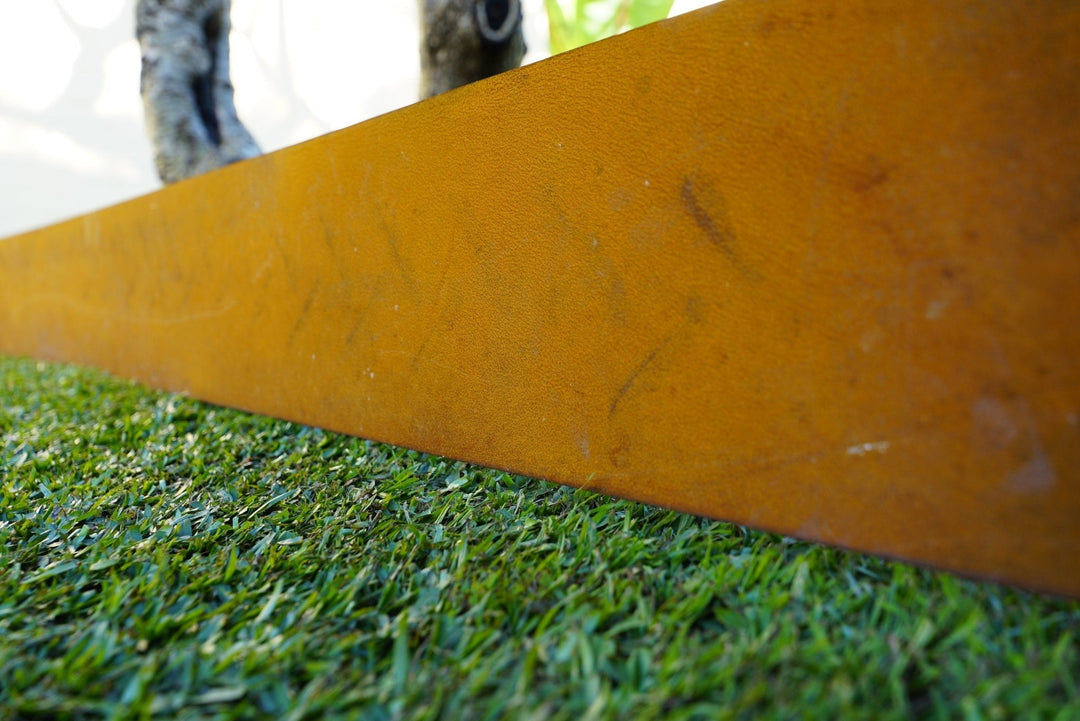 3mm Premium Garden Edging | Rusty corten steel - Core Earth Designs