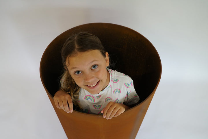 6mm Corten Pot - Core Earth Designs