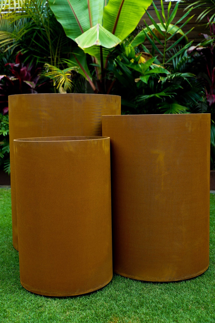 6mm Corten Pot - Core Earth Designs