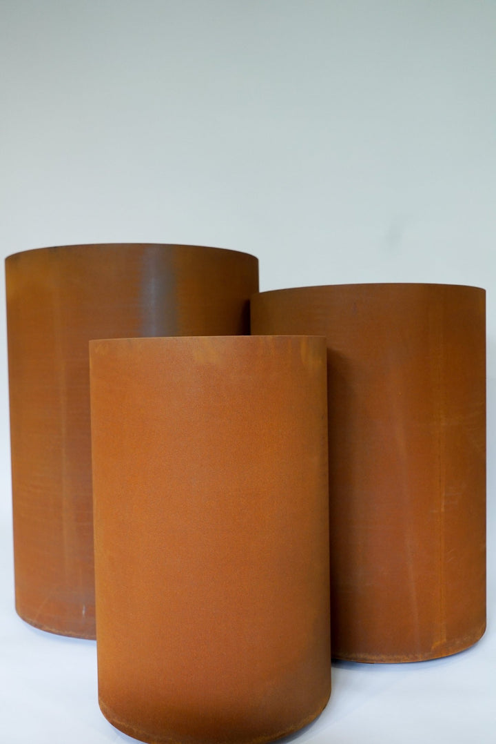 6mm Corten Pot - Core Earth Designs