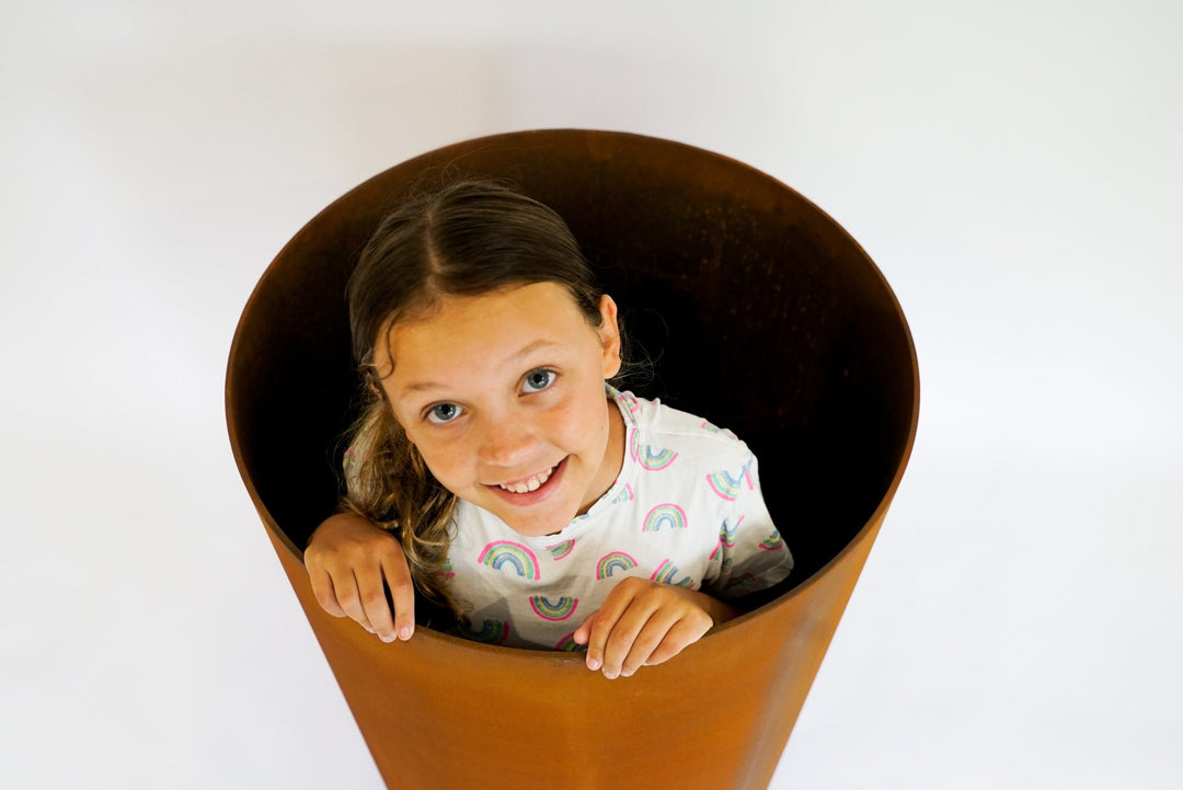 6mm Corten Pot - Core Earth Designs