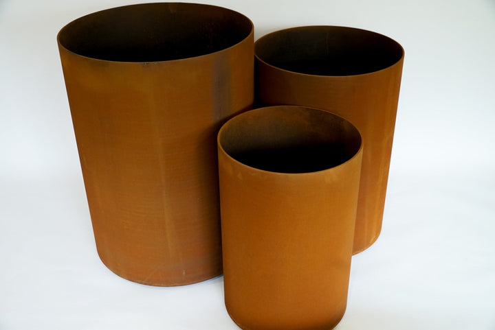 6mm Corten Pot - Core Earth Designs
