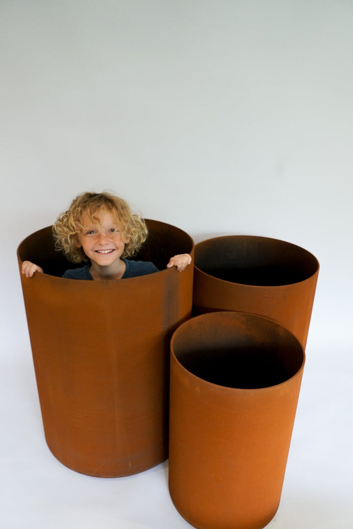 6mm Corten Pot - Core Earth Designs
