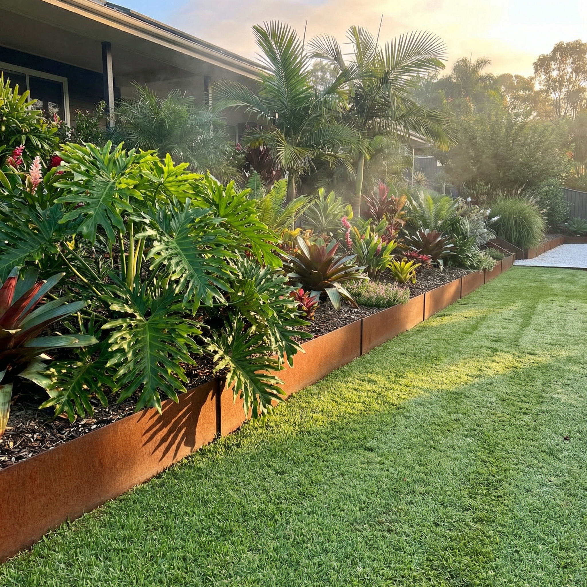 2mm LazyEdge Corten (Rusty) - Core Earth Designs