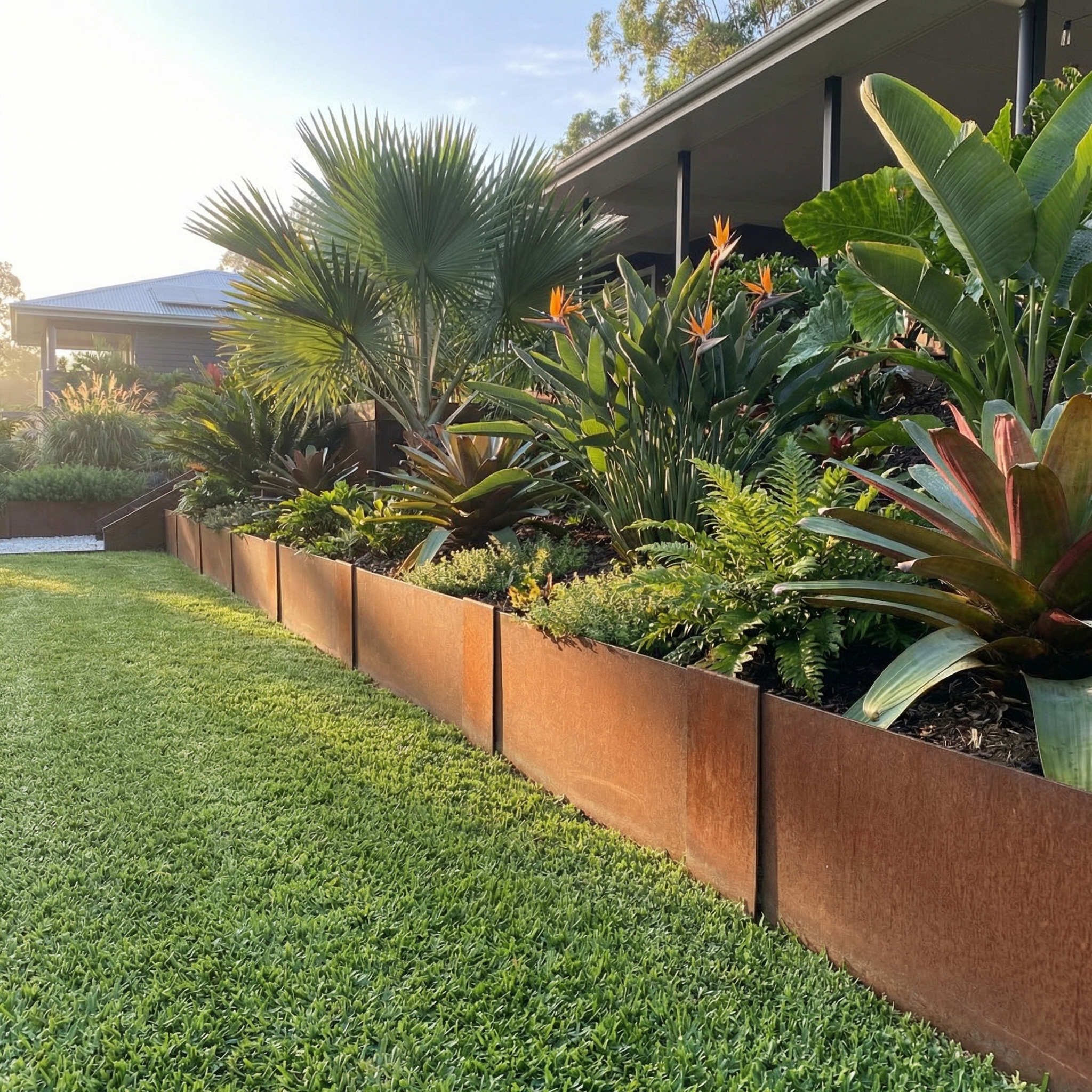 3mm LazyEdge Corten (Rusty)