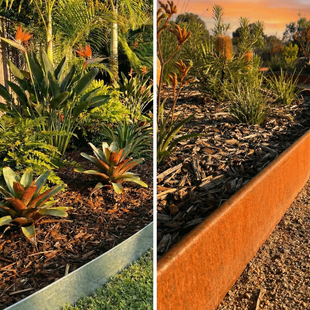 InfinityEdge Rolled-Top Garden Edging - Core Earth Designs