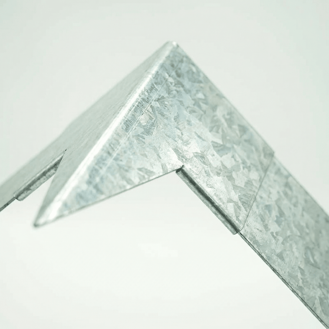 2mm LazyEdge | Joiners &amp; Corners | Galvanised (Silver) - Core Earth Designs