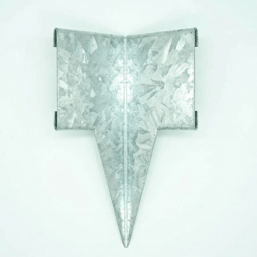 2mm LazyEdge | Joiners &amp; Corners | Galvanised (Silver) - Core Earth Designs