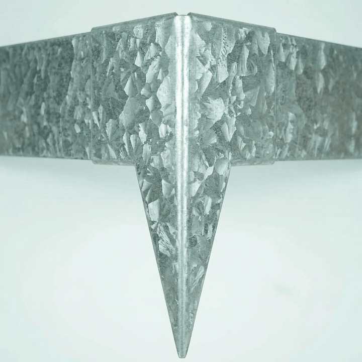2mm LazyEdge | Joiners &amp; Corners | Galvanised (Silver) - Core Earth Designs