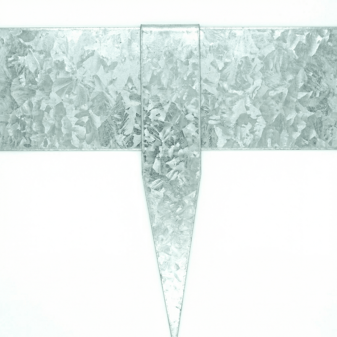2mm LazyEdge | Pegs | Galvanised (Silver) - Core Earth Designs