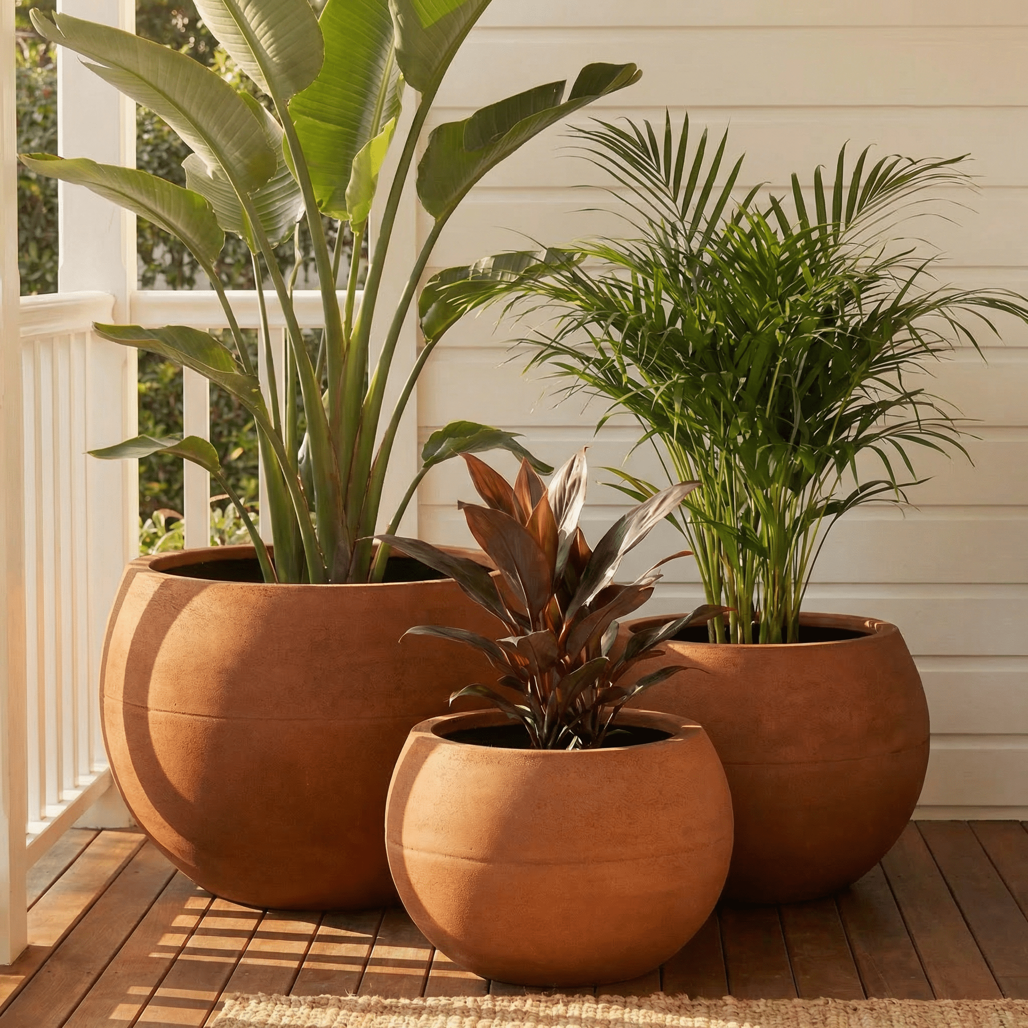 Corten Pots