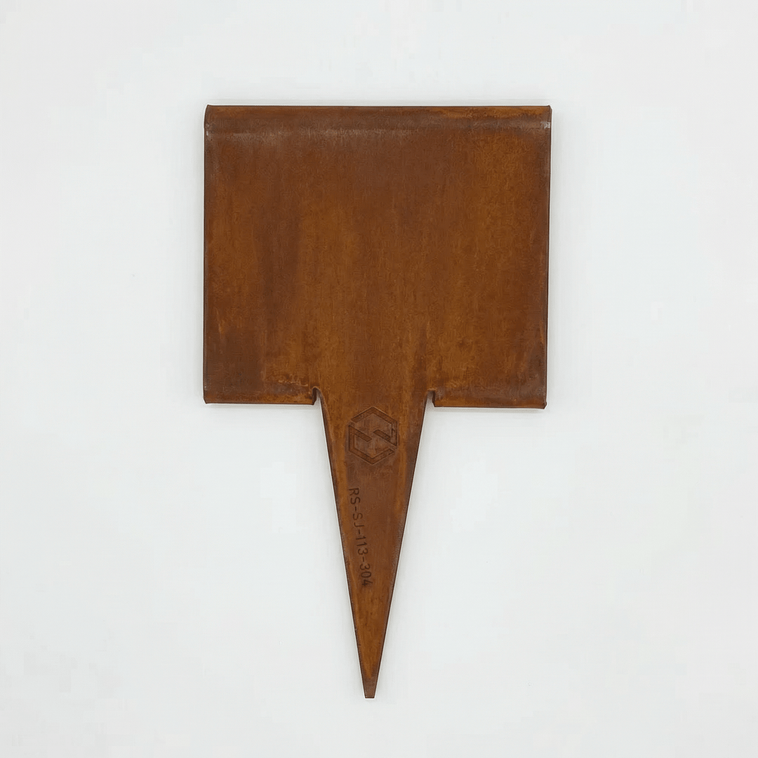 3mm LazyEdge | Corners &amp; Joiners | Corten (Rusty) - Core Earth Designs