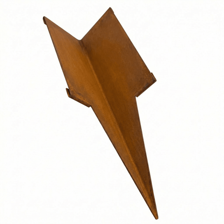 3mm LazyEdge | Corners &amp; Joiners | Corten (Rusty) - Core Earth Designs