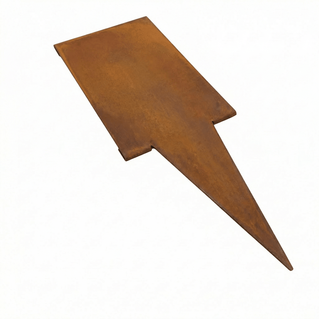 3mm LazyEdge | Corners &amp; Joiners | Corten (Rusty) - Core Earth Designs