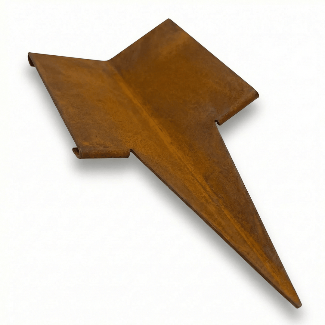 3mm LazyEdge | Corners &amp; Joiners | Corten (Rusty) - Core Earth Designs