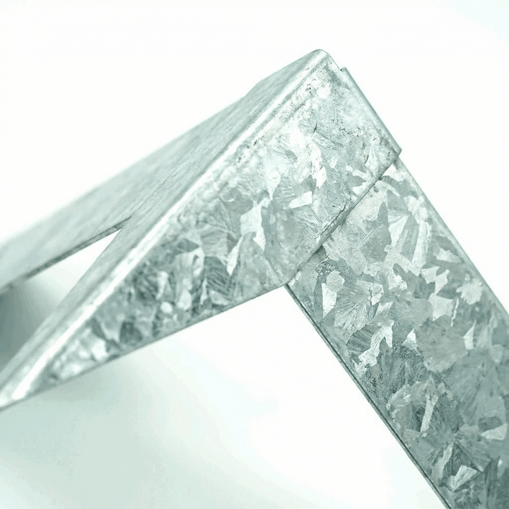3mm LazyEdge | Corners &amp; Joiners | Galvanised (Silver) - Core Earth Designs