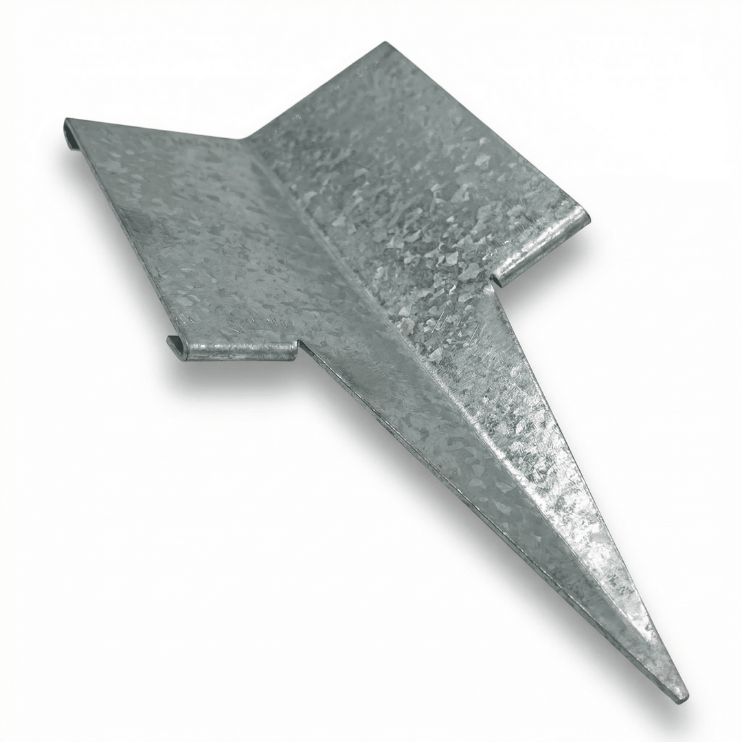 3mm LazyEdge | Corners &amp; Joiners | Galvanised (Silver) - Core Earth Designs