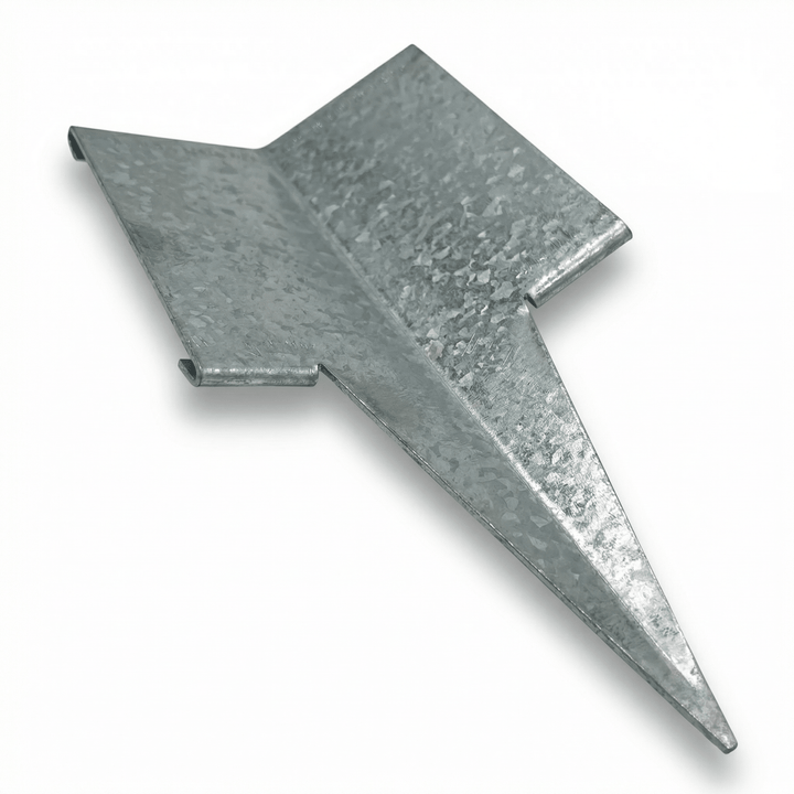 3mm LazyEdge | Corners &amp; Joiners | Galvanised (Silver) - Core Earth Designs