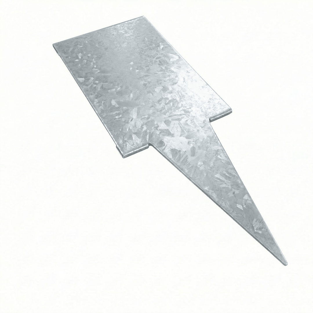 3mm LazyEdge | Corners &amp; Joiners | Galvanised (Silver) - Core Earth Designs