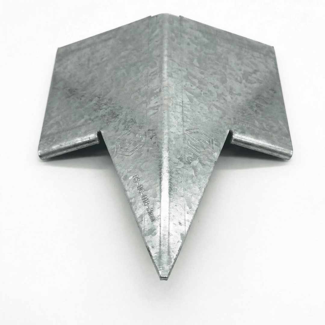 3mm LazyEdge | Corners &amp; Joiners | Galvanised (Silver) - Core Earth Designs