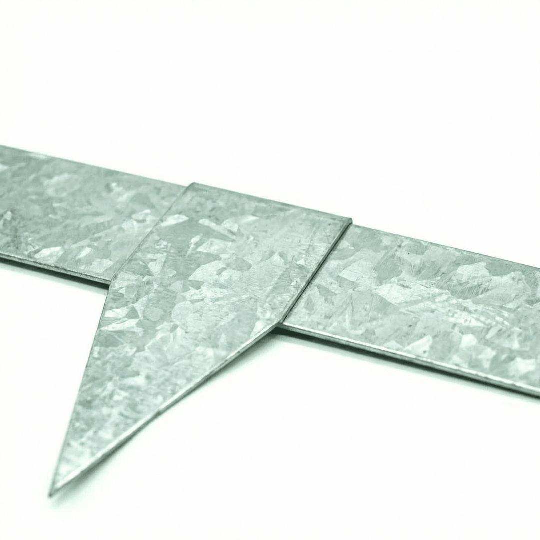 3mm LazyEdge | Corners &amp; Joiners | Galvanised (Silver) - Core Earth Designs