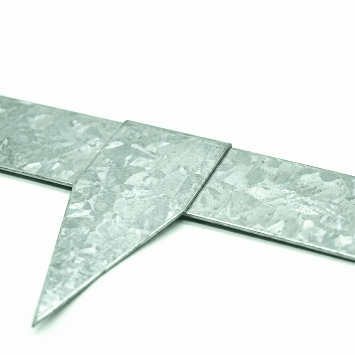 3mm LazyEdge | Corners &amp; Joiners | Galvanised (Silver) - Core Earth Designs