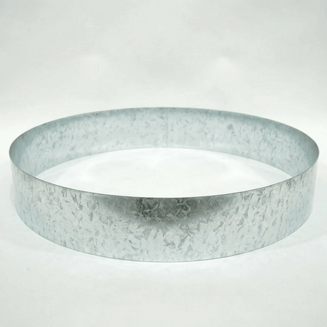 3mm Split Tree Rings (Galvanised) - Core Earth Designs