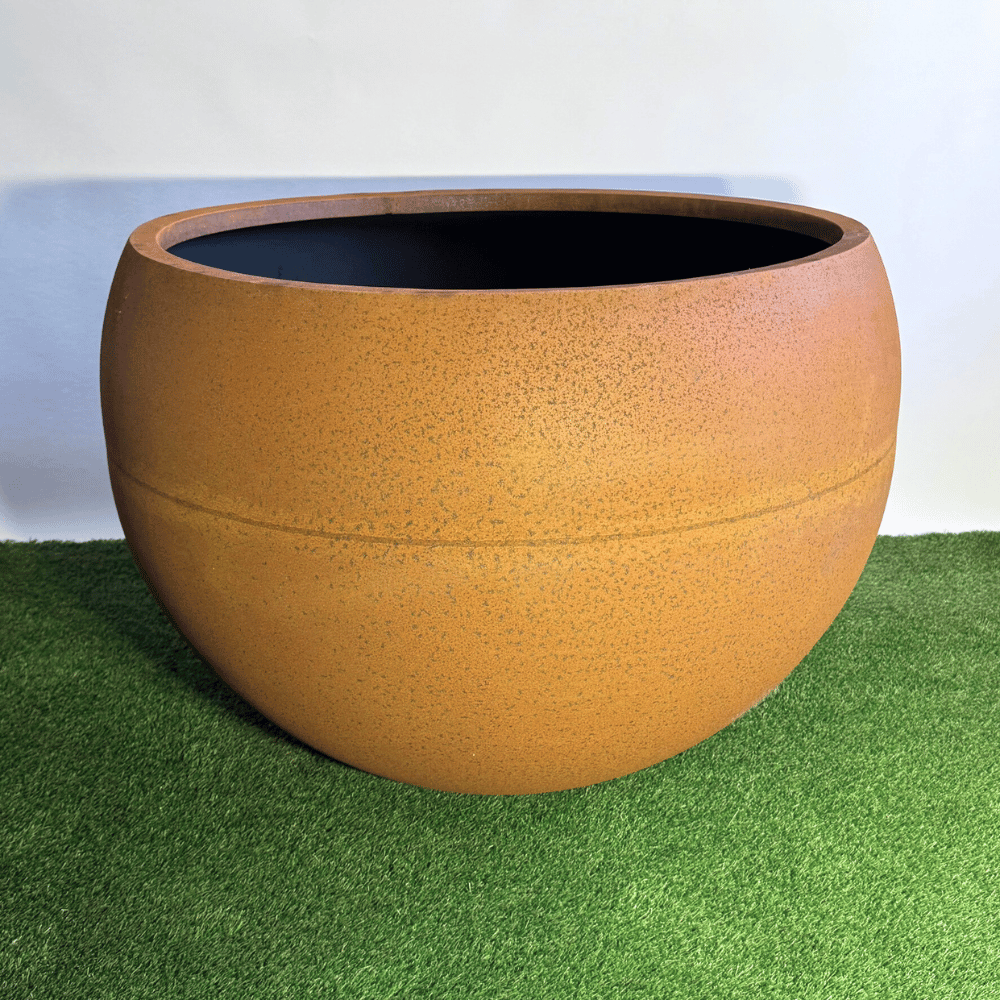 3mm Corten Sphere Pot