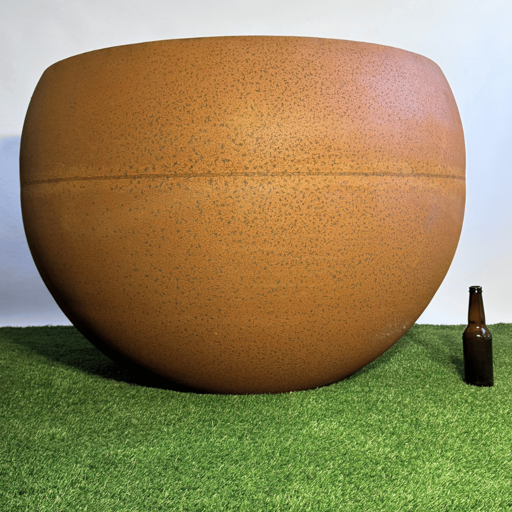 3mm Corten Sphere Pot