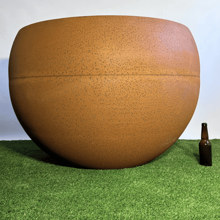 3mm Corten Sphere Pot