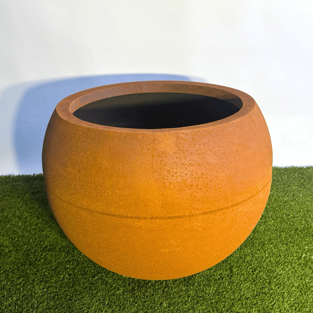 3mm Corten Sphere Pot
