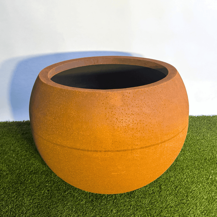3mm Corten Sphere Pot