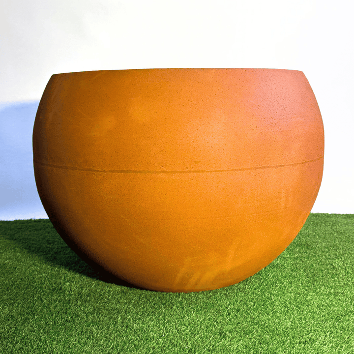 3mm Corten Sphere Pot