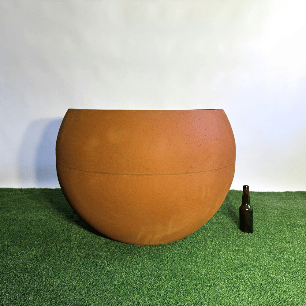 3mm Corten Sphere Pot