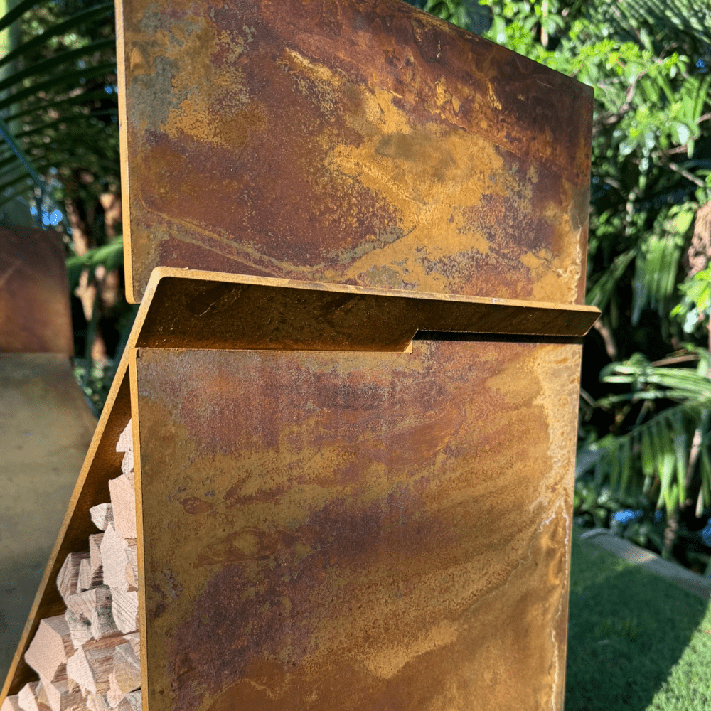 Firewood Storage Stacker - Core Earth Designs