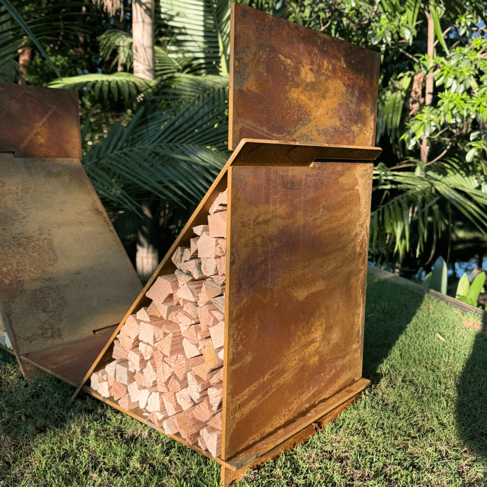 Firewood Storage Stacker - Core Earth Designs