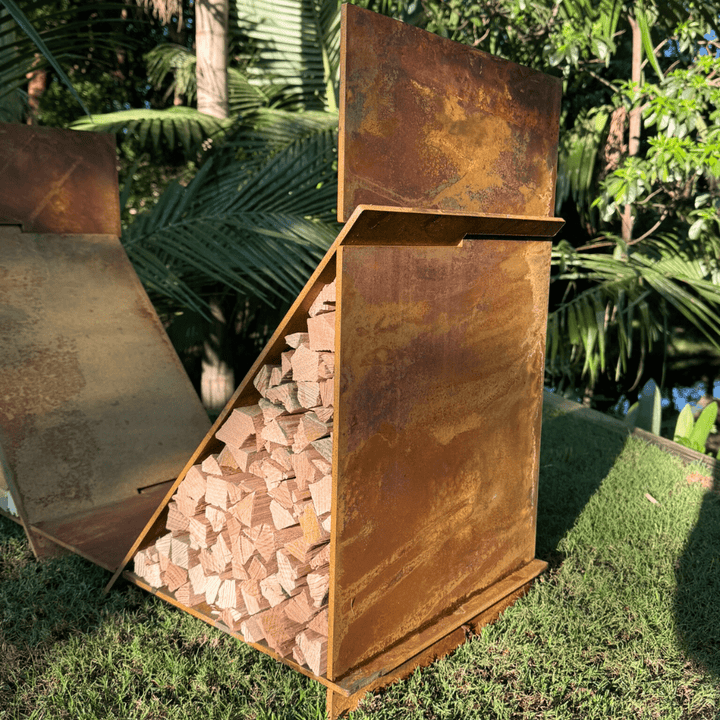 Firewood Storage Stacker - Core Earth Designs