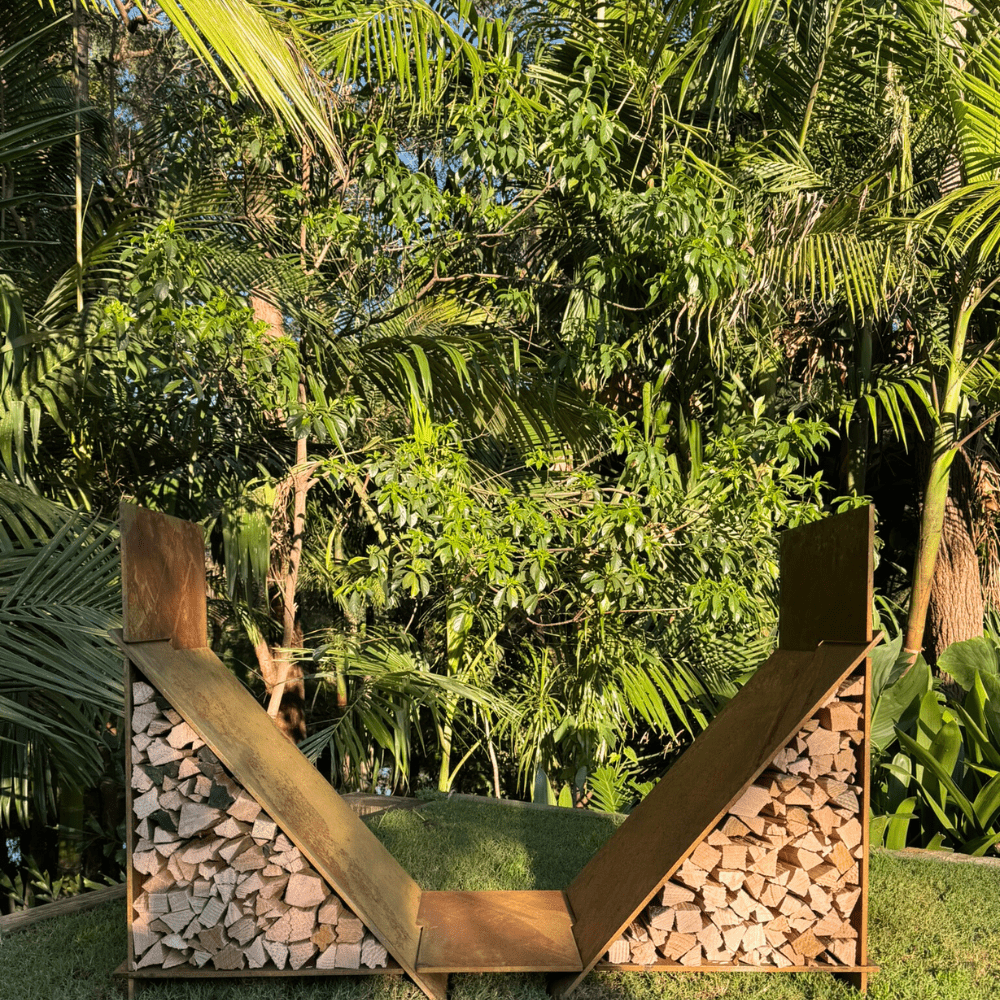 Firewood Storage Stacker - Core Earth Designs