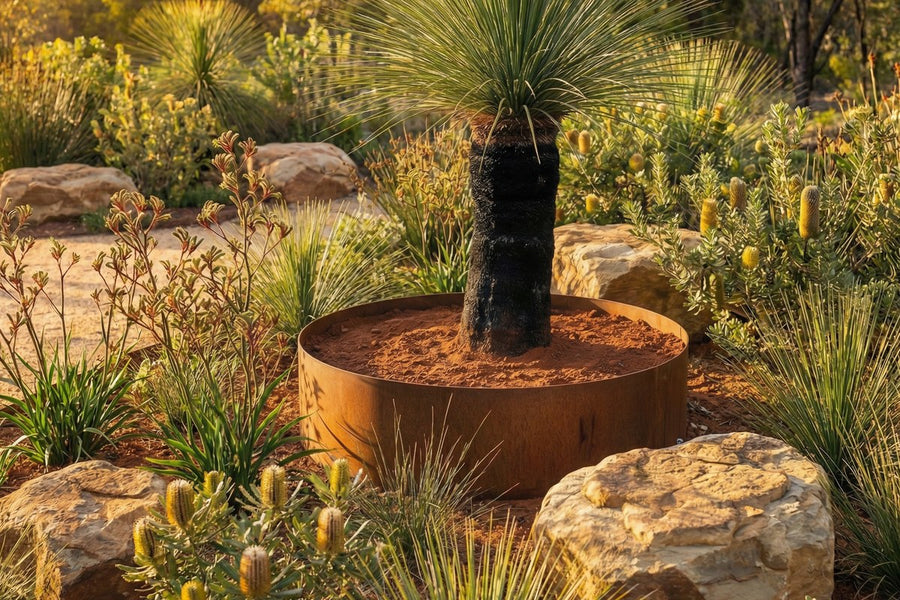 3mm Split Tree Rings | Corten (Rusty)