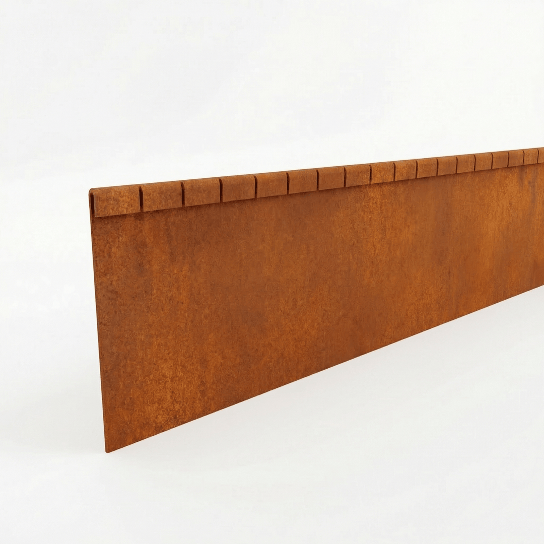 InfinityEdge | Flex Lengths | Corten (Rusty) - Core Earth Designs