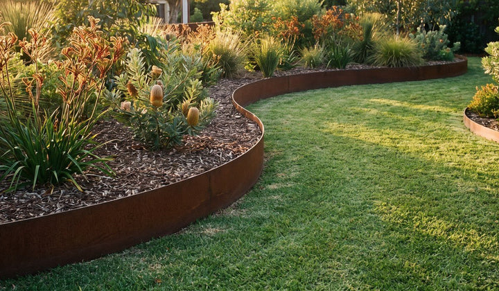 InfinityEdge | Flex Lengths | Corten (Rusty) - Core Earth Designs