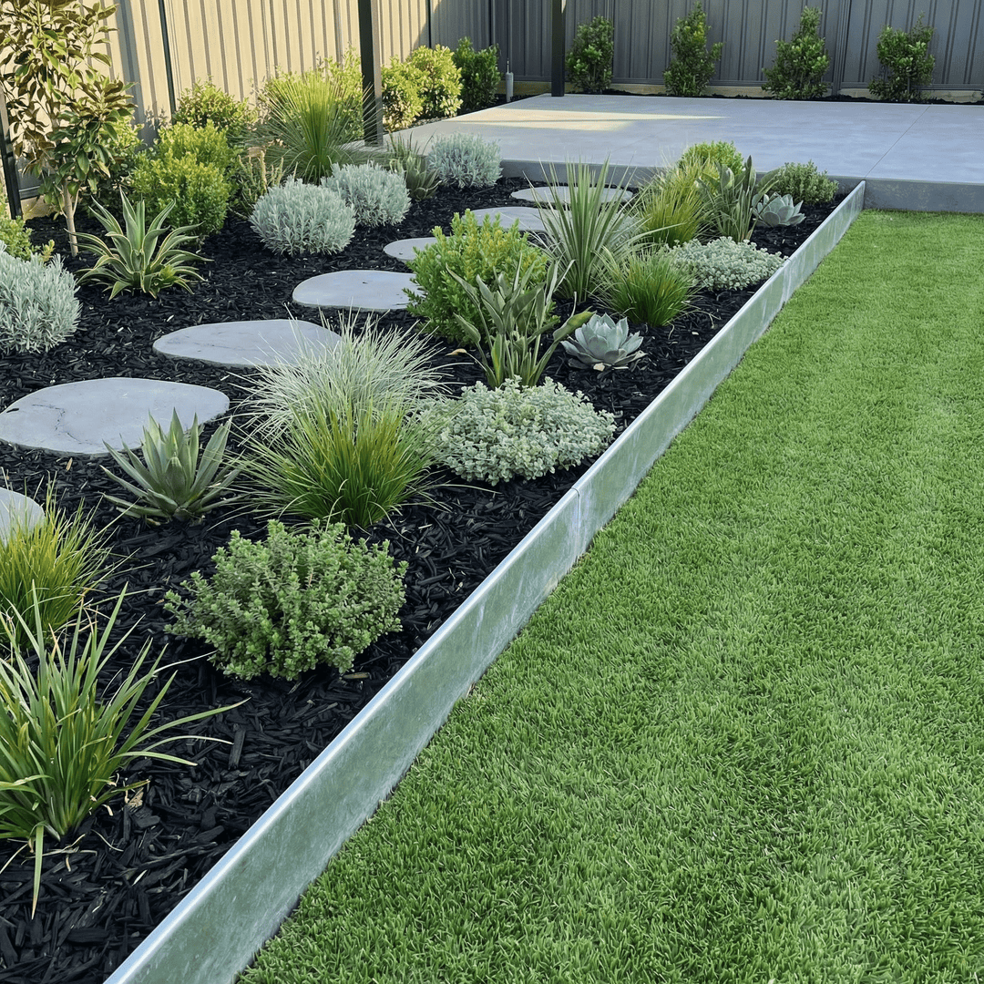 InfinityEdge | Straight Lengths | Galvanised (Silver) - Core Earth Designs