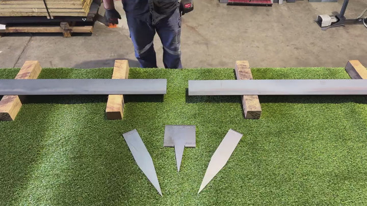 3mm LazyEdge | Garden Edging | Lengths | Corten (Rusty)