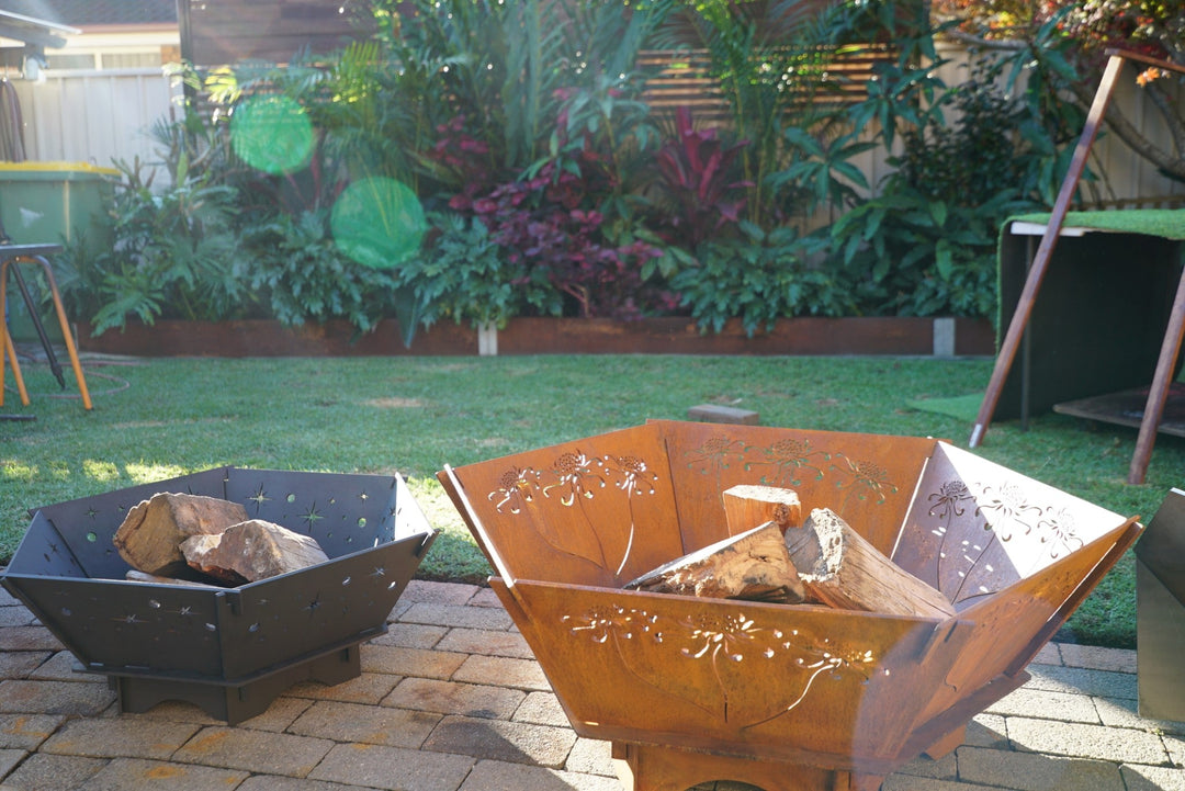 6mm 'Mini-Hive' Fire Pit - Starry Night Corten - Core Earth Designs