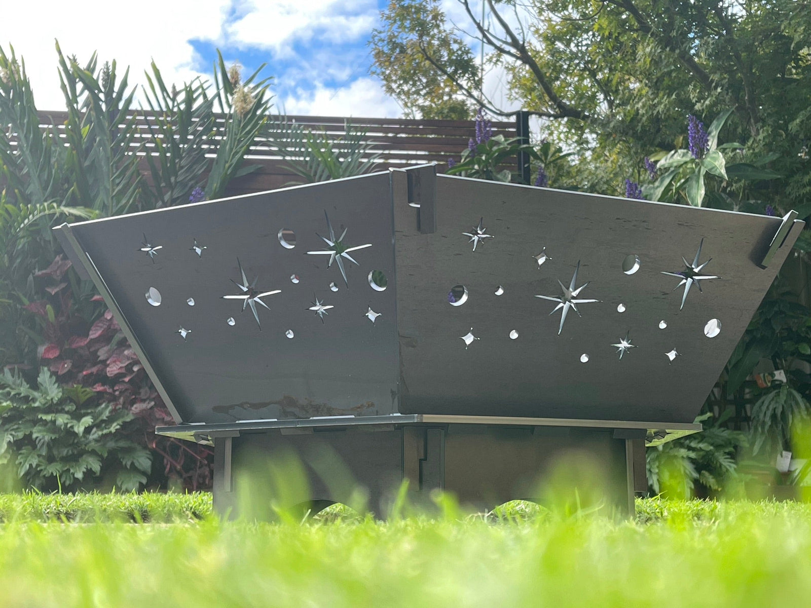 6mm 'Mini-Hive' Fire Pit - Starry Night Corten - Core Earth Designs