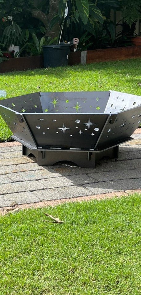 6mm 'Mini-Hive' Fire Pit - Starry Night Corten - Core Earth Designs
