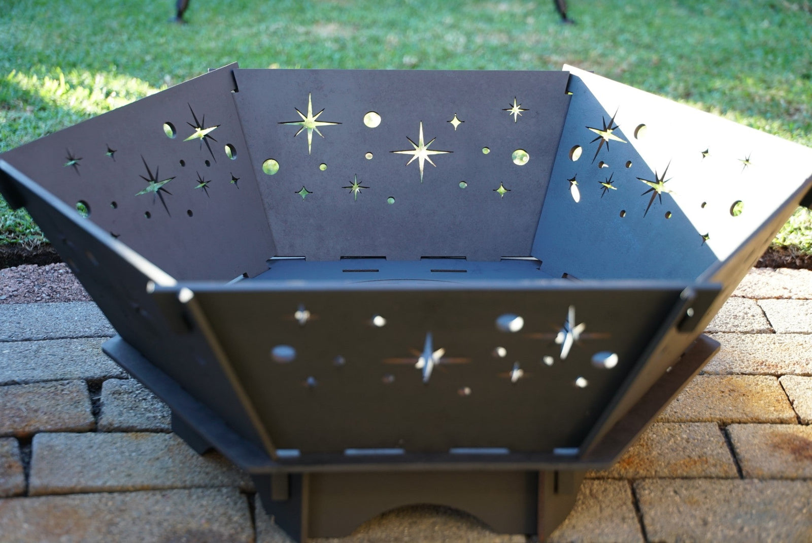 6mm 'Mini-Hive' Fire Pit - Starry Night Corten - Core Earth Designs