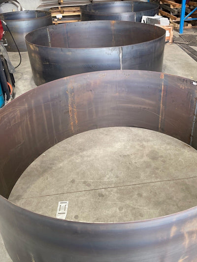 Corten Rusty Tree Rings – Core Earth Designs